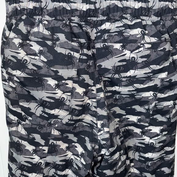 Spyder camo spider print snow bibs pants youth kids boys 5 - Picture 6 of 9